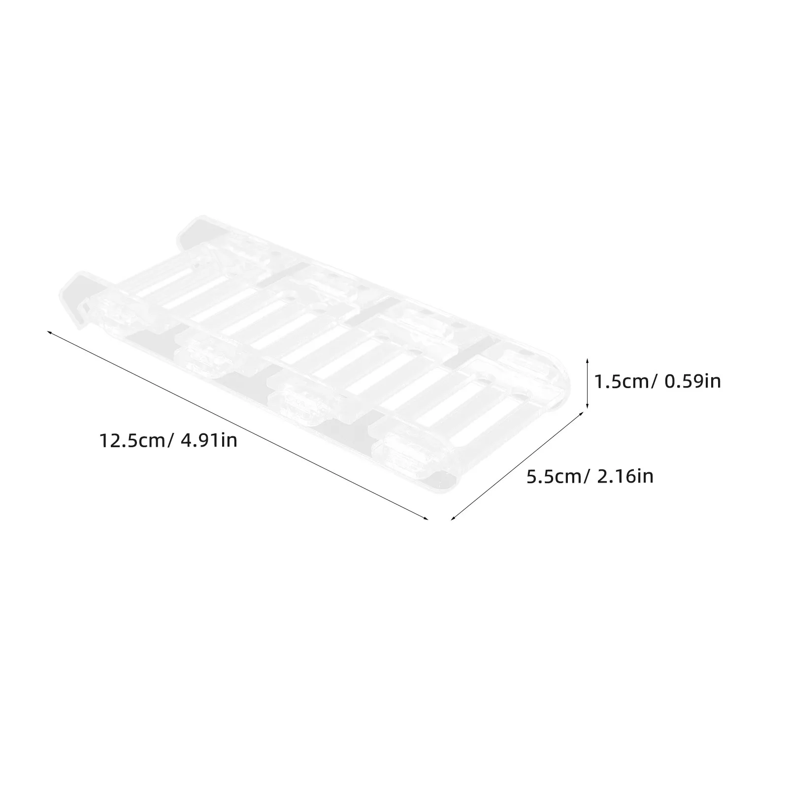 3Pcs Interactive Acrylic Small Pet Ladder Set Transparent Hamster Stairs for Cage Platform Exercise Climbing Fun Safe Design - view 5