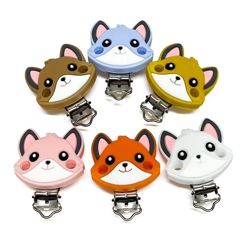 1Pcs Cute Fox Silic…
