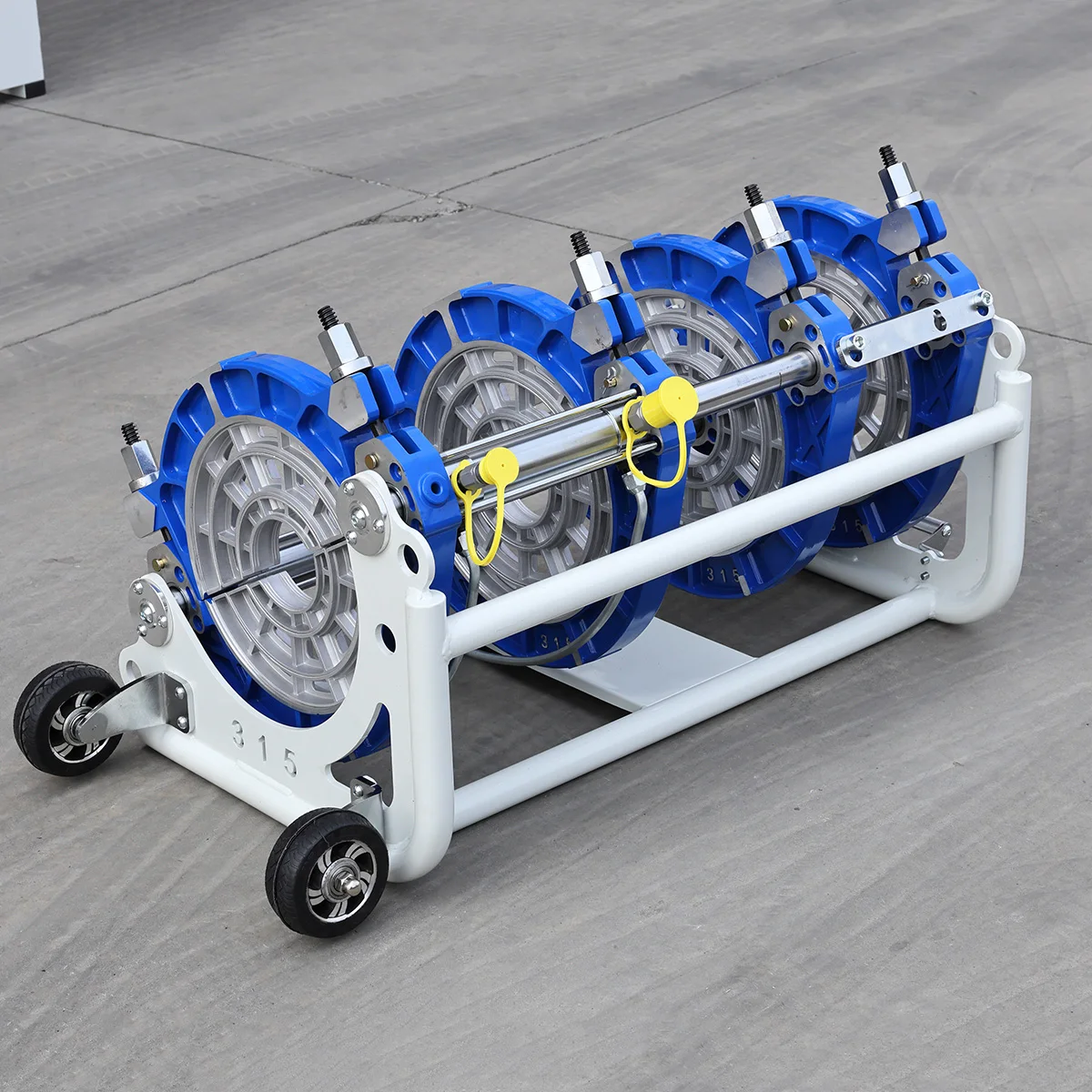 90-315 مللي متر HDPE بعقب الانصهار آلة لحام هانغتشو 90-315 مللي متر HDPE الأنابيب أنابيب المياه آلة توصيل الأنابيب