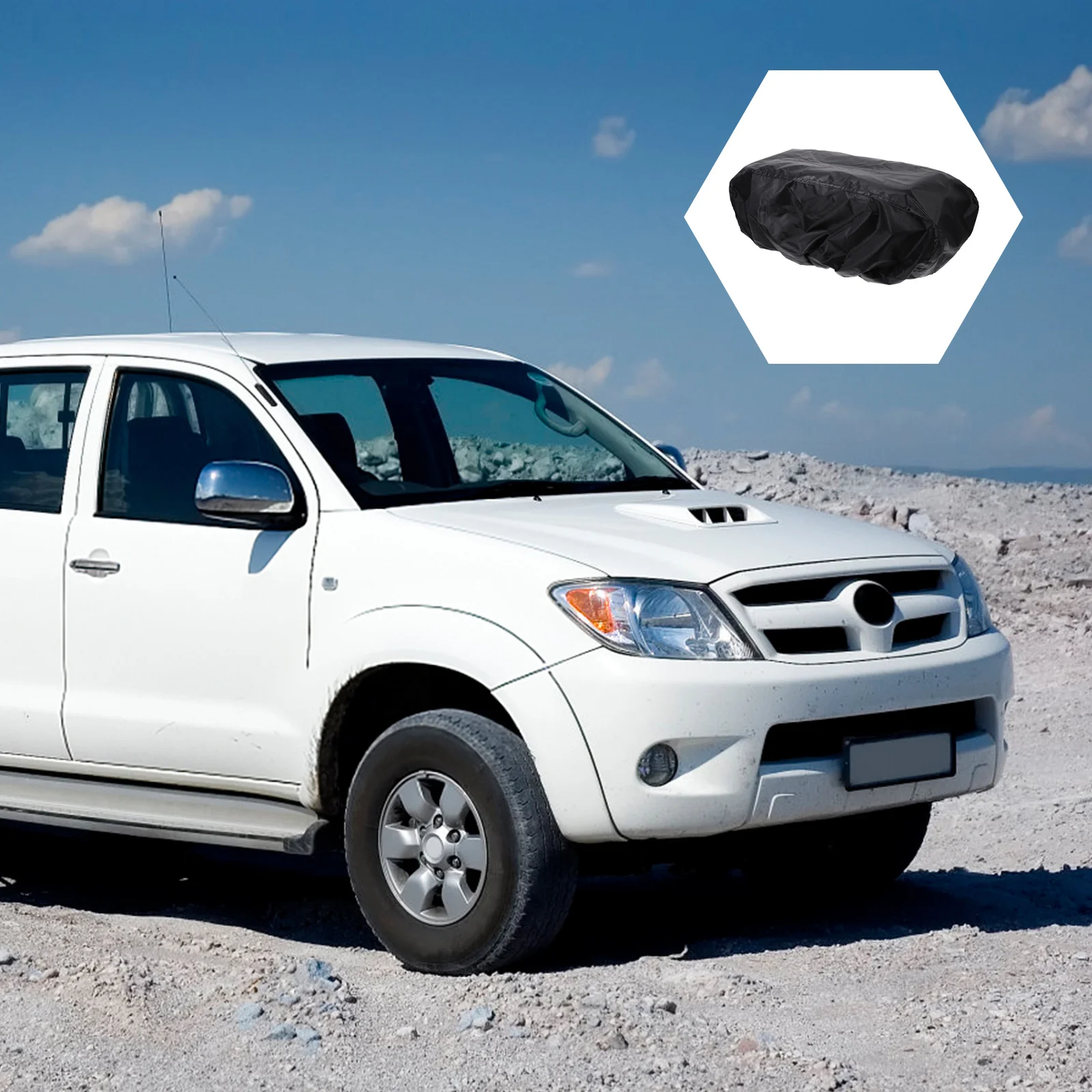 

Electric Winch Cover Car Waterproof 600D Oxford Heavy Duty Dust Protection for SUV Offroad Winch Accessory Gear