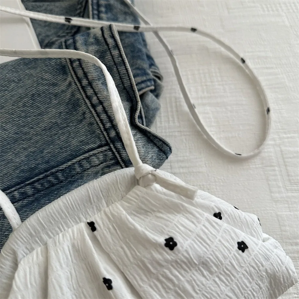 

New Flower Print Shoulder Bag Hasp Design Korean Style Crossbody Bag Single Shoulder Small Messenger Bag Women