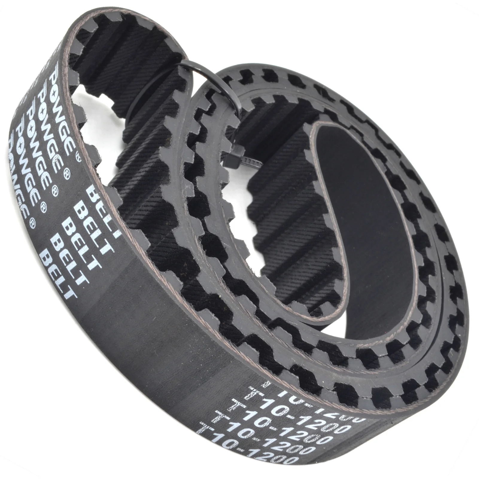 POWGE T10 Timing belt Lp=970-1370mm 970 980 990 1000 1010 1020 1040 1050 1060 1080 1100 1110 1120 1140 1150 1170 1200 1210 1220