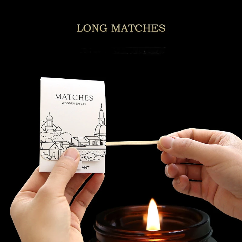 3PCS/PACK 10cm Long Colorful Book Matches 15 Matchsticks Shooting Props Wedding Gifts