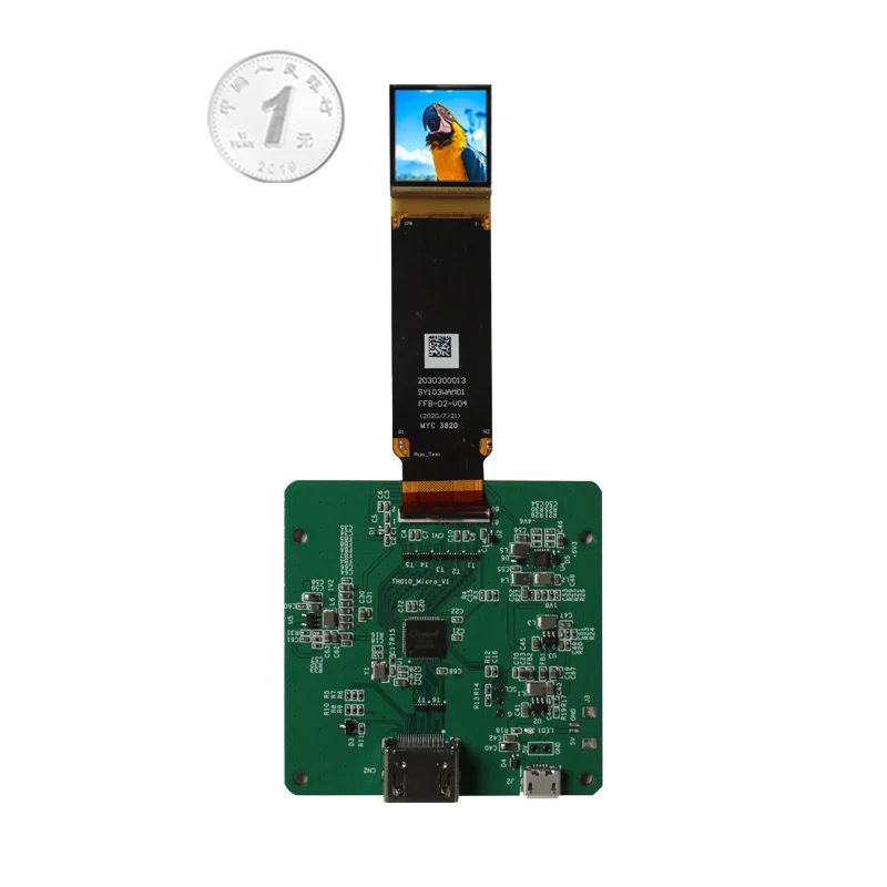 SeeYA SY103WAM01 1.03 Inch 2K 4K Micro Led Display MIPI Micro OLED Display For VR Goggle Headsets/Medical Devices/Industry