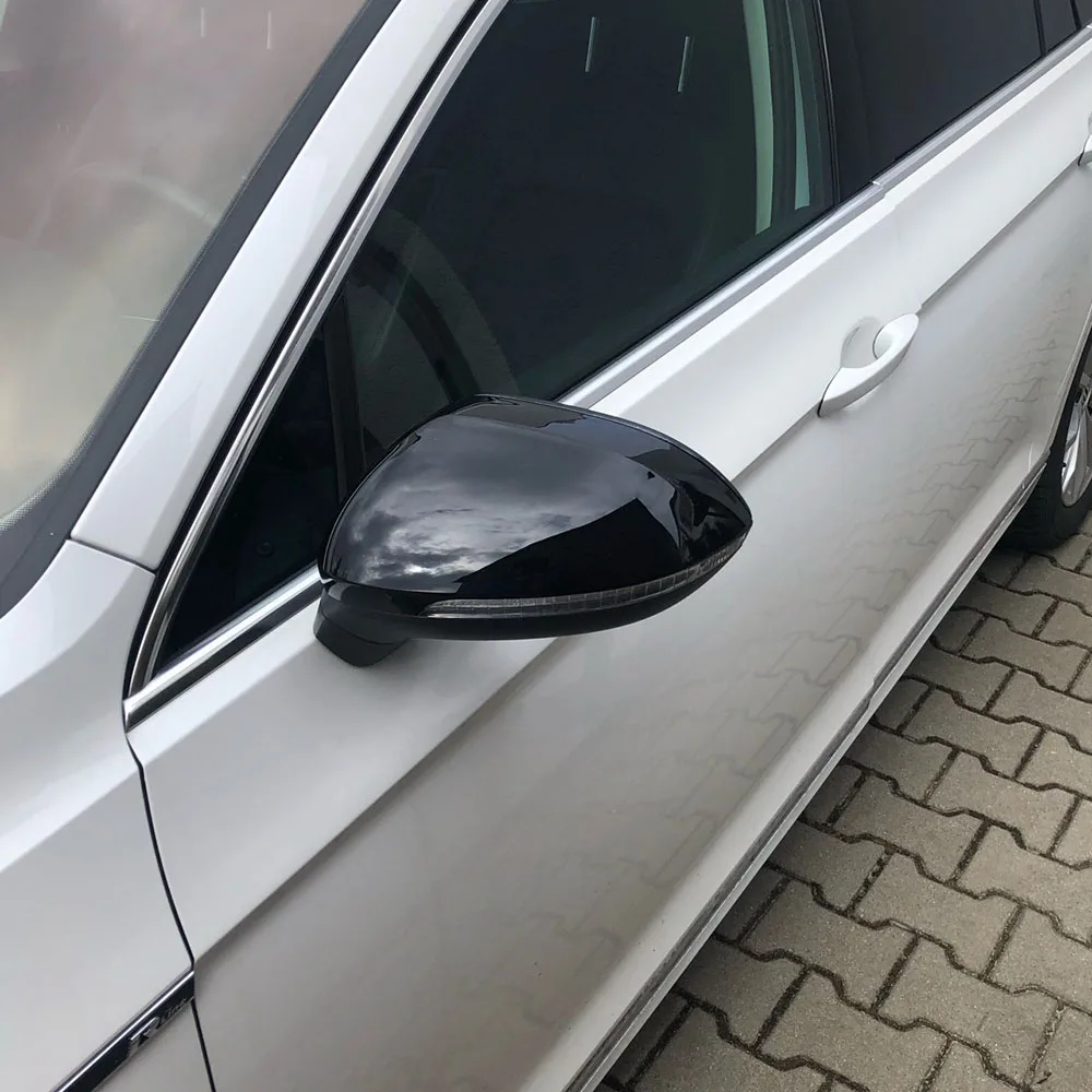 

Чехлы на боковые зеркала автомобиля, боковые зеркала с отверстием для слепых зон для Passat B8 Variant Arteon, колпачки 2016-2020