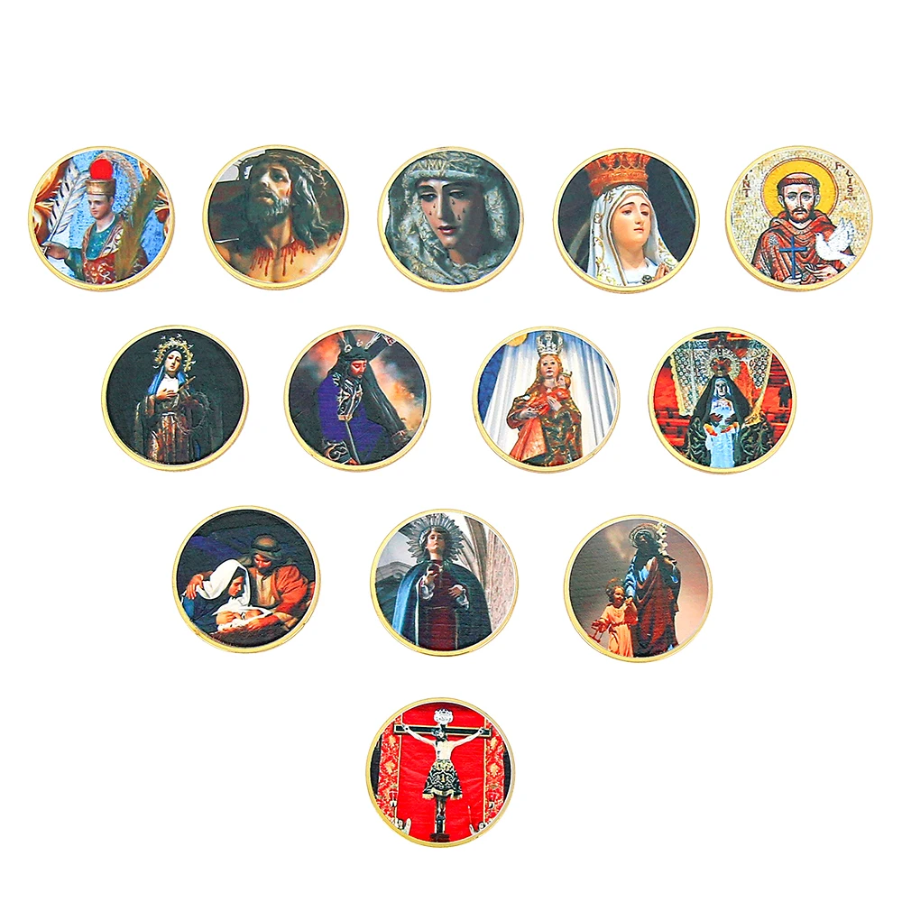 Juego de Monedas de Unión Personalizadas para Boda, Las Arras Católicas Personalizadas para Ceremonia Nupcial, Regalo para la Novia con Nombre Personalizado
