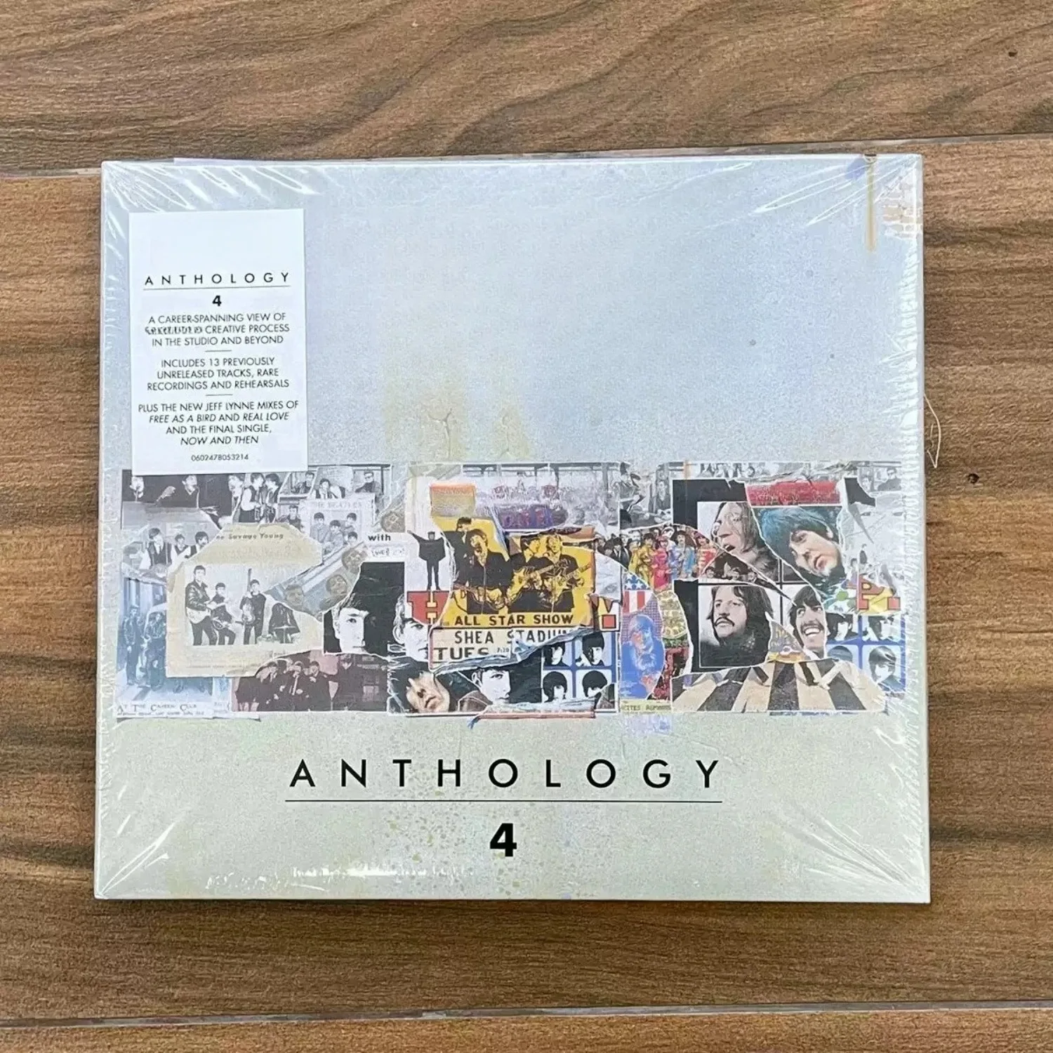 Classic Rock Music CD, Collage Themed Anthology Album, High-Fidelity Audio Disc for Music Fans, Home & Car Use