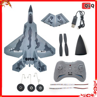 F22 Fx922 Fx930 Fx935 Fixed Wing Four Channel Remote-Controlled Aircraft Model Diy Parts Modification And Assembly Machine