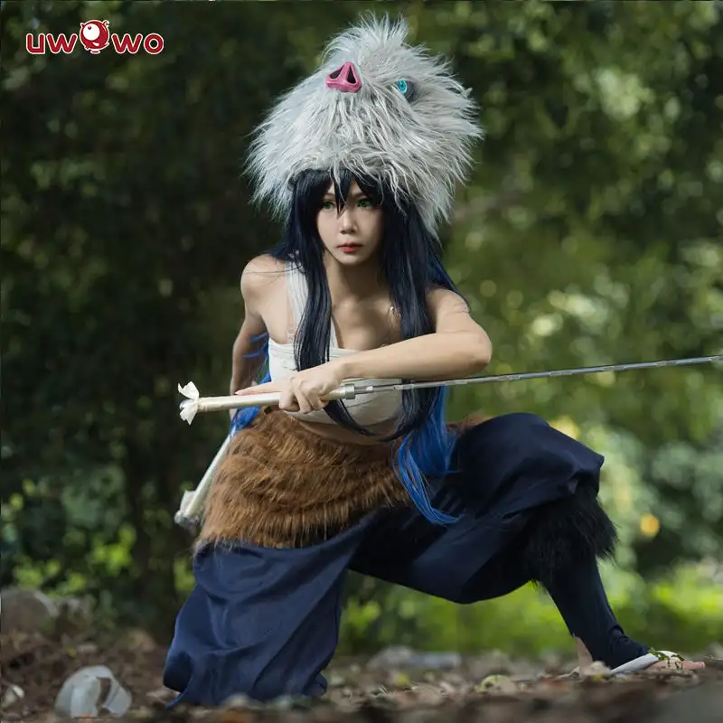 IN STOCK UWOWO Collab Series: Hashibiraa Inosukee Female Cosplay Costume With Headgear New Design Halloween Costumes