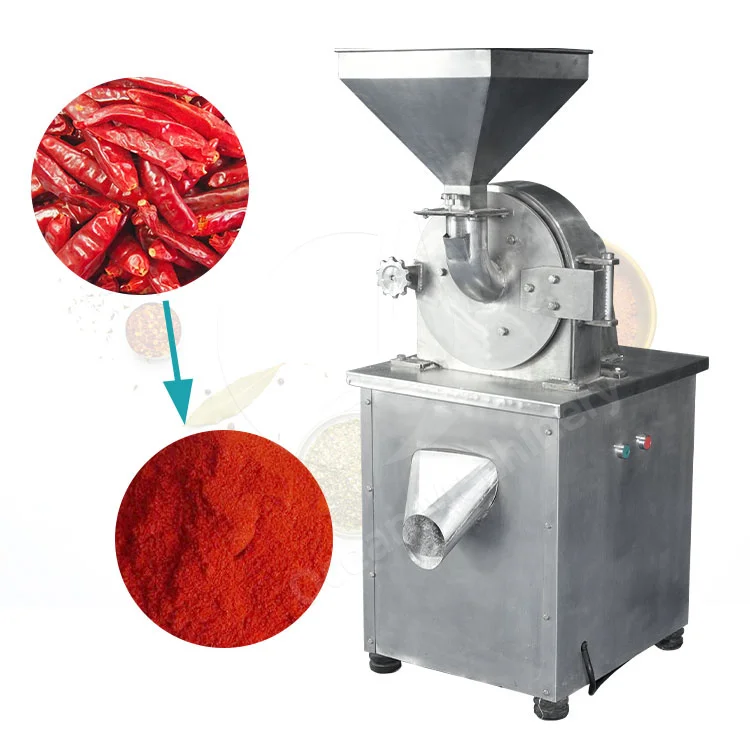 

OCEAN Heavy Duty Rice Husk Chili Powder Make Machine Spice Date Seed Grinder Food Cocoa Powder Pulverizer