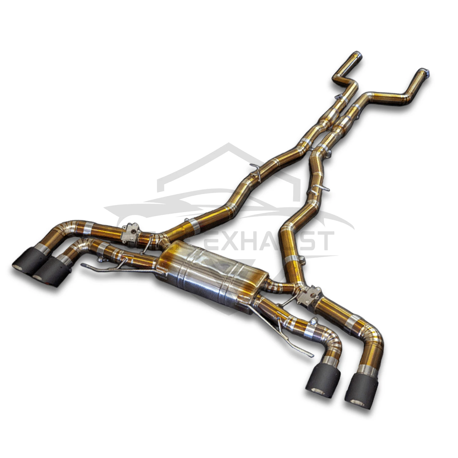 

Titanium Valved Catback Exhaust for BMW X5M X6M F95 F96 Unlock True Performance Maximize Exhaust Flow Easy Installation