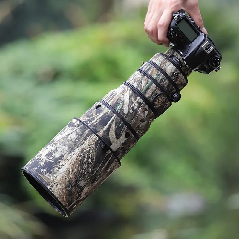 Chasing birds lens coat for NIKON AF-S 300 F2.8 D II FD waterproof and rainproof camo lens coat protective cover nikon 300mm len