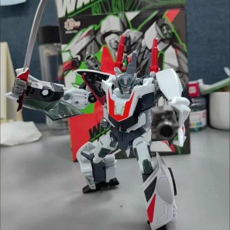 【Op voorraad】Gear Factory (APC) TFP Wander Warrior Wheeljack Transformation Action Figure Robotspeelgoed