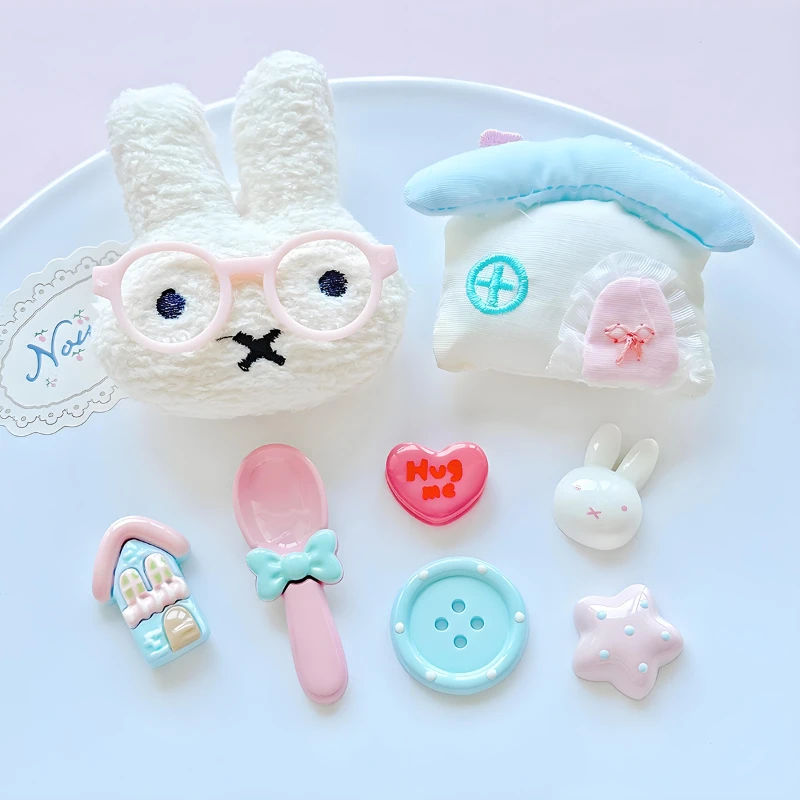 

Новые милые туфли с хлопковым наполнителем и кроликом, подвески, обувь со съемными отверстиями, обувь с цветочной пряжкой, аксессуар, подарки для вечеринки