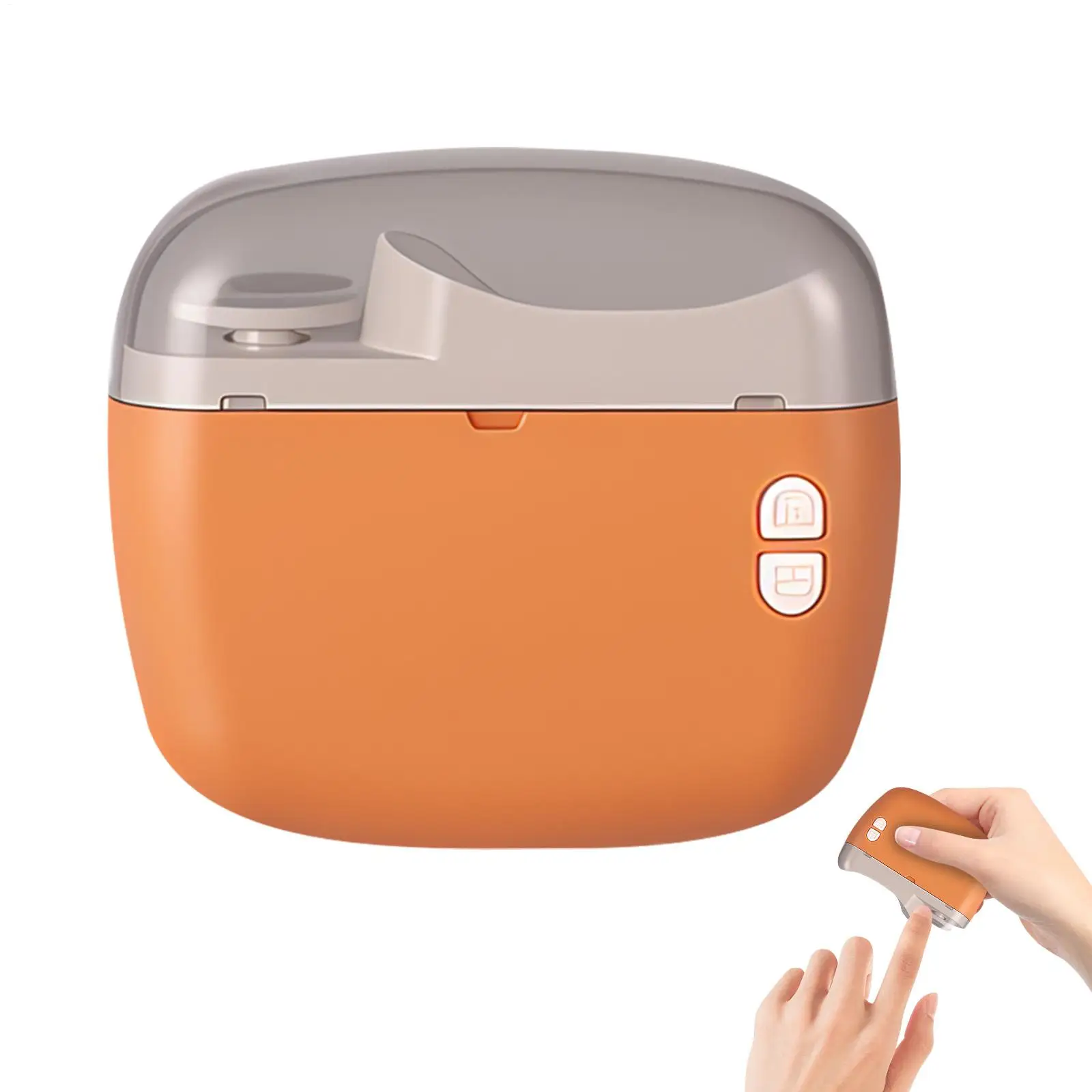 Coupe-ongles électrique silencieux à 2 vitesses, outils de manucure, broyeur pour bébé et adulte, coupe-ongles automatique, manucure, polissage, soins infirmiers