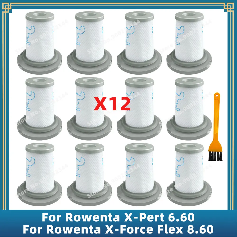 

Filter Compatible For Rowenta X-Force Flex 8.60 RH96 / X-Pert 6.60 RH68 Vacuum Cleaner ZR009006 Replacement Parts Accessories