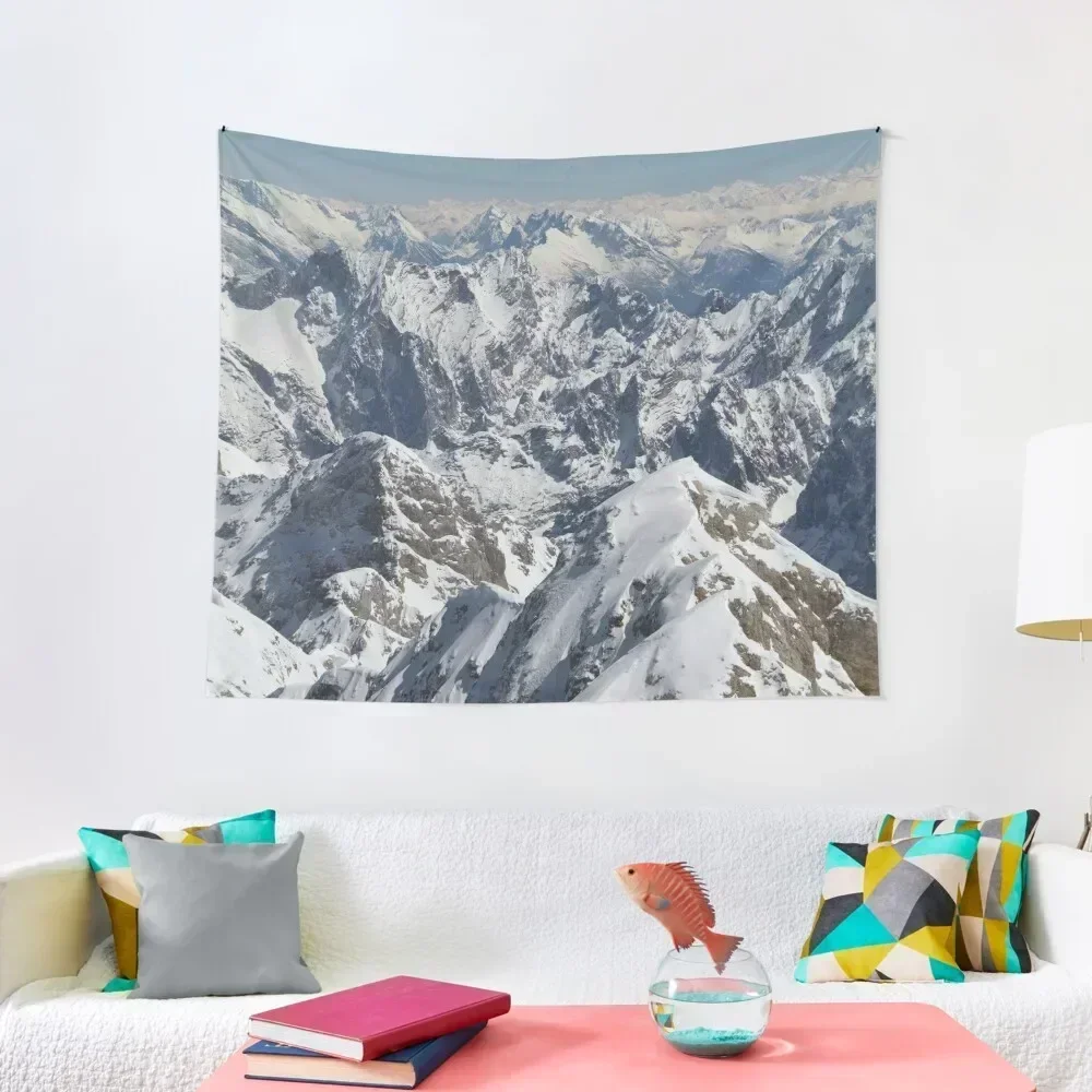 

View from Zugspitze Tapestry Custom Room Ornaments Decoration For Bedroom Decoration Aesthetic Tapestry