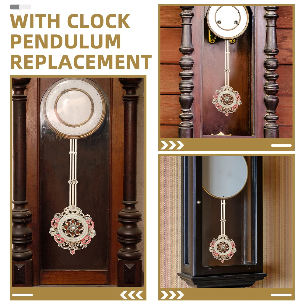 

2pcs Quartz Hammer Metal Wall Replacement Pendulum For Wall Clock Replacement Parts Accessories for Clock Supply