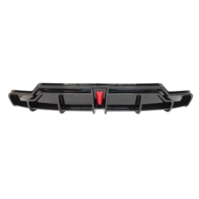 Suitable for  model3 rear lip modified rear spoiler edamame Y sports front shovel pilot light rear wing