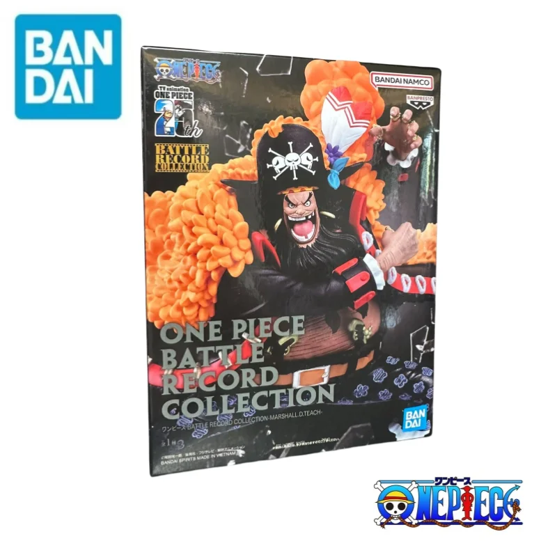 In Stock Bandai Original One Piece Banpresto Marshall D Teach 100% Genuine Anime Merchandise Action Figure Holiday Gifts