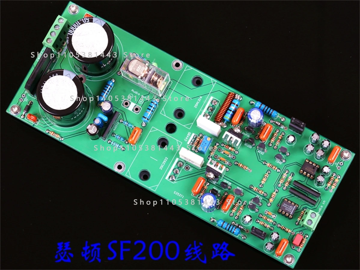 Mono 100W AmplifierBoard, Finished Board.230v/17A/200W/60MHZ Excellent Sugden SF200 Circuit