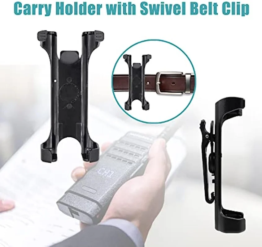 PMLN7190A PMLN7190 Carry Holder with Swivel Belt Clip Compatible for Motorola SL300 SL500 SL3500E SL1600 SL1M Portable Radios