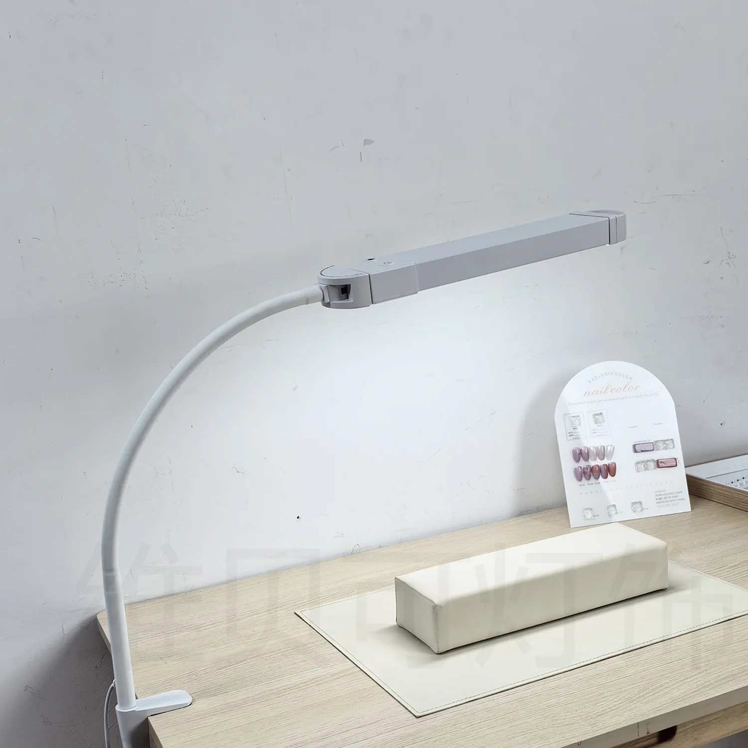 Suitable for Nail art lighting desk lamp, bracket clip super bright tattoo special simple desktop, fill light beauty desktop lam