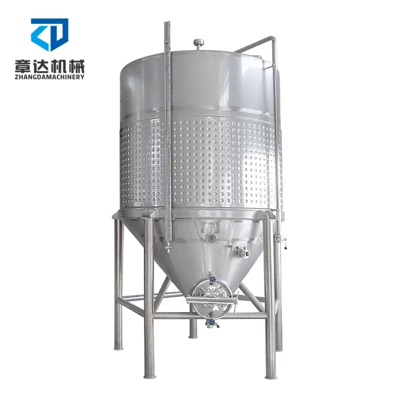 1000L Jacketed Wine Fermenter Stainless Steel Wine Making Machine Fruit Fermenting Equipment