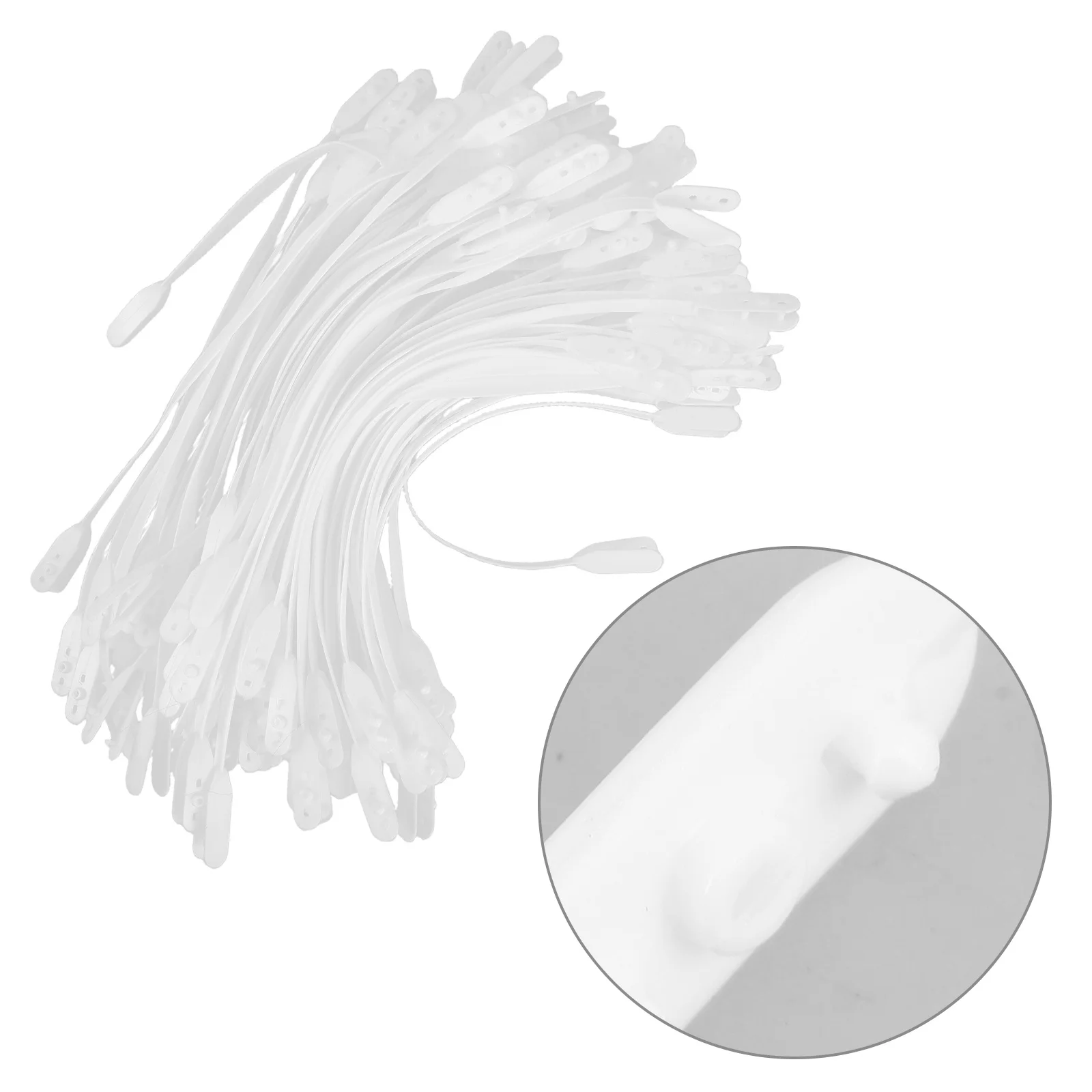 

100Pcs Bag Handle Replacement Plastic Carrying Handle for Tote Shopping Bag DIY Projects Easy Install Shipping Straps