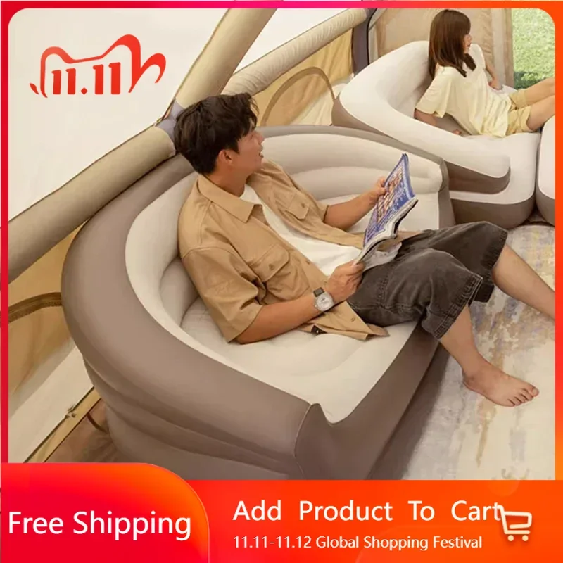 

Postmodern Outdoor Camping Sofa Inflatable Show Sofa Comfy Chaise Lounge Recliner Sofa Bed Modern Muebles Bathroom Furniture