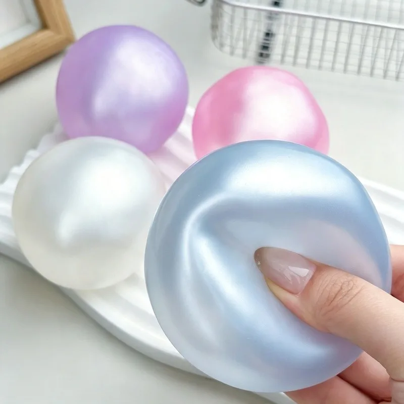 Handgefertigtes Quetschspielzeug aus Perlen und Kokosnussöl, formbares Fidget-Spielzeug mit hoher Ästhetik zur Stresslinderung, Geschenk für Teenager und Erwachsene – Detail 1