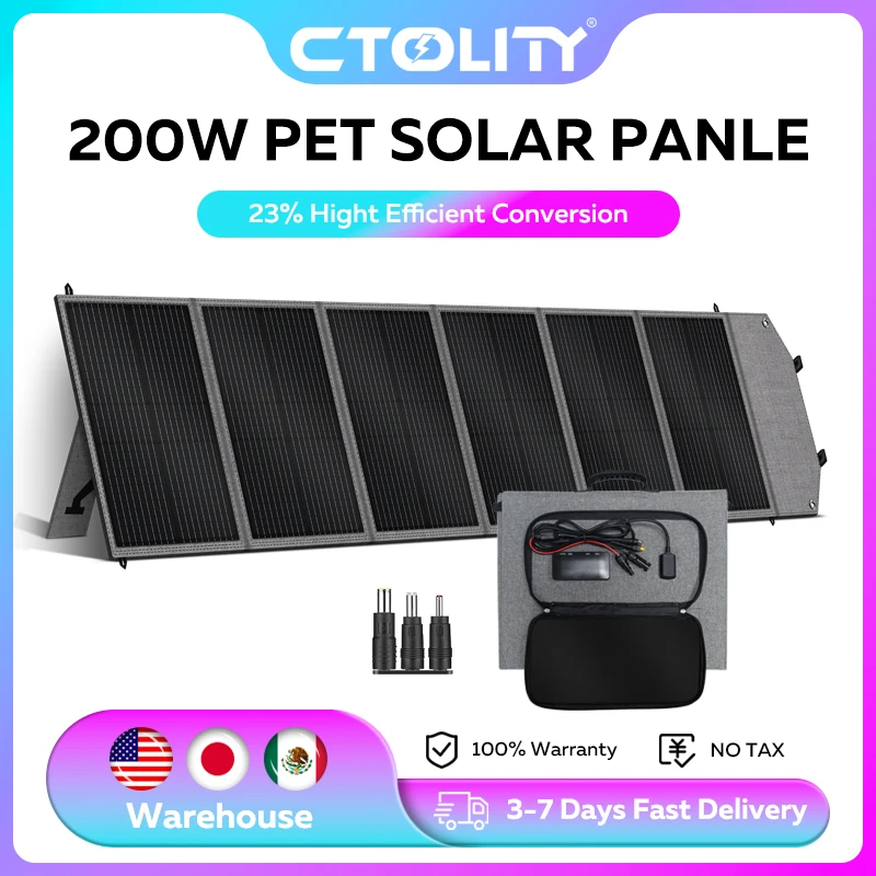 Ctolity 200W Solar … - image
