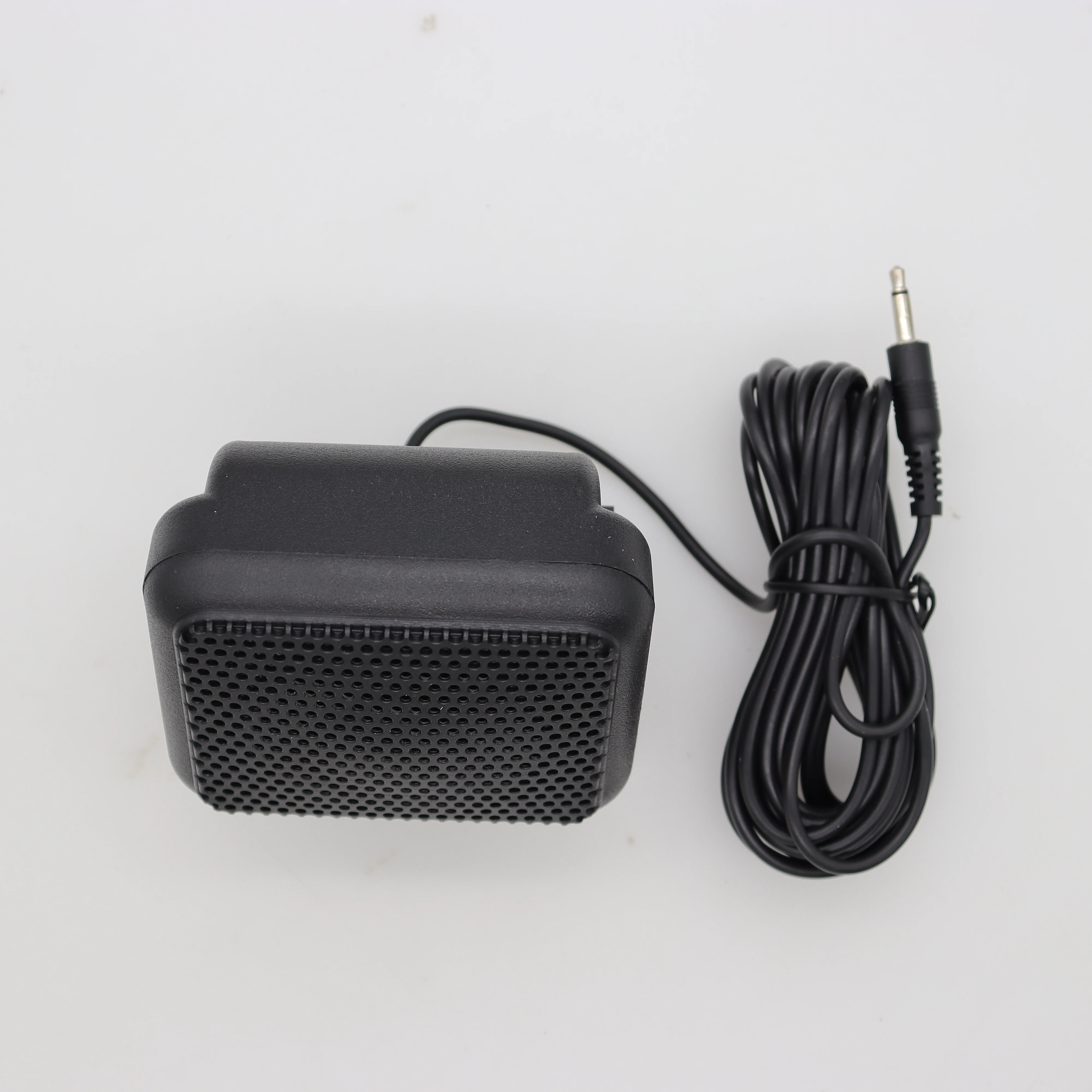 Walkie Talkie NSP-100 Mini External Speaker Mobile Radio Microphone for Kenwood Yaesu ICOM Ham Car Loudspeaker