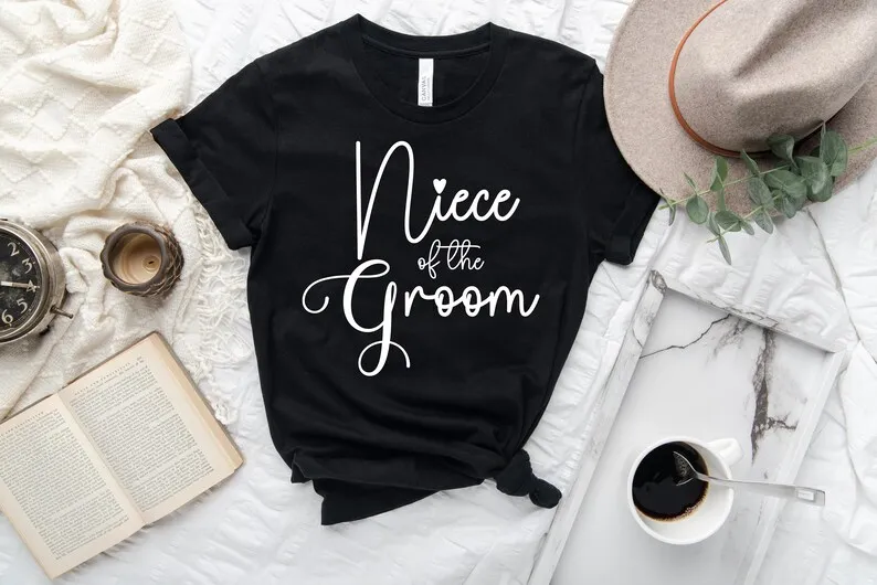 Nicht Van De Bruidegom Overhemd Bruid Babe Bridal Shower Party Engagement Bachelorette Korte Mouw Top Tees O Hals 100% Katoen harajuku