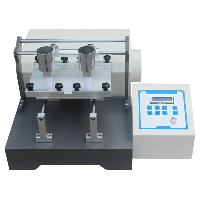 Upgrade Double Station Electric Friction Dyeing Fastness Tester Leather Cloth Textile Printing And Dyeing Decoloration Tester