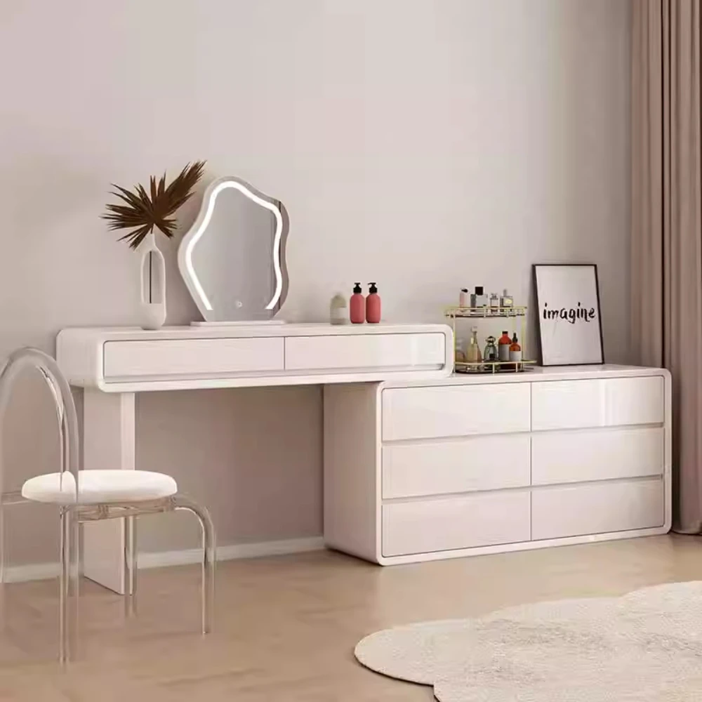 

Drawer Girls Dressing Table Chair White Mirror Tool Dressing Table Organizer Children Meble Do Sypialni apartment furniture