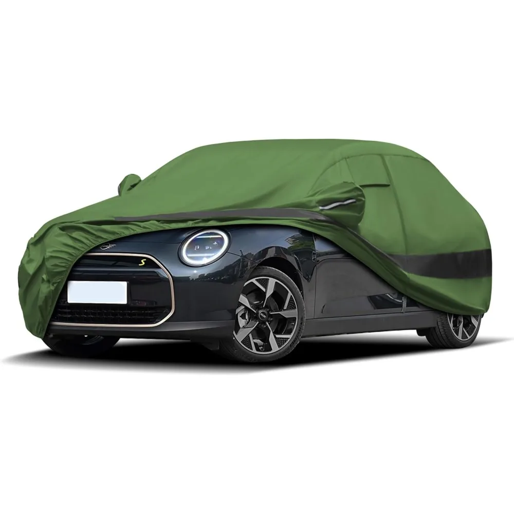 

Waterproof All-Weather Car Cover for Mini Cooper 2 Door, UV Protection with Zipper and Storage Bag