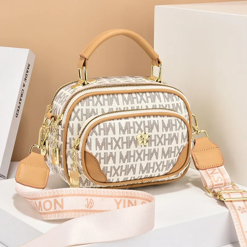 

High Quality Women'S Handbag Fashionable New Small Square Bag Classic Retro Crossbody Bag Luxury Brand Designer Shoulder Bag