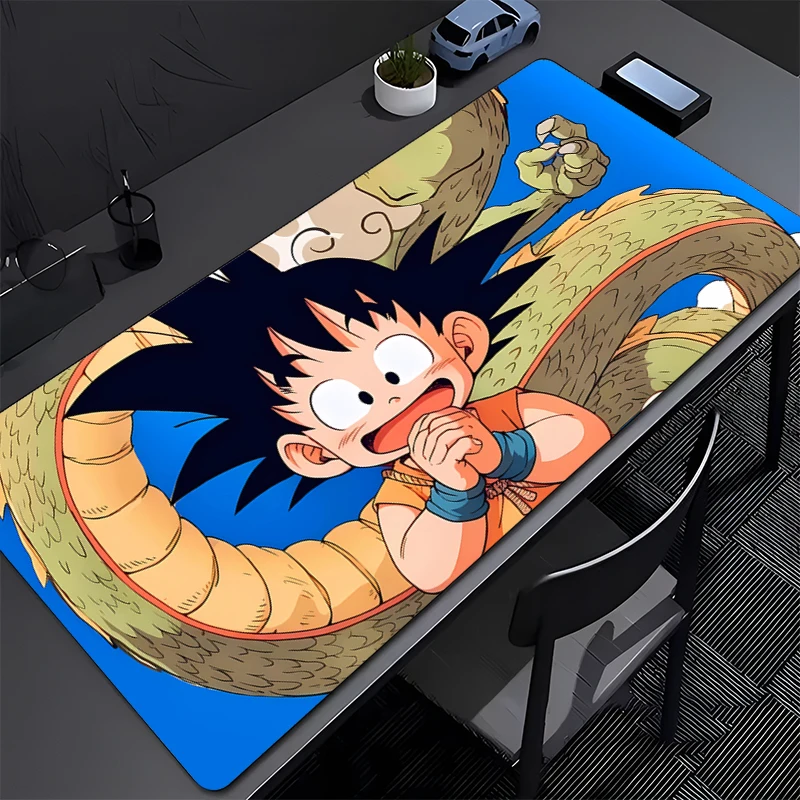 Dragon Ball Gaming Mouse Pad Gamer อุปกรณ์เสริมคอมพิวเตอร์คีย์บอร์ดลื่นตาราง Mousepad บริษัทแล็ปท็อปโต๊ะ PC Mousepad