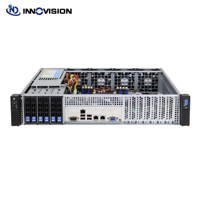 Imagem -02 - Chassi de Servidor Ultra Curto Rackmount 2u Bays S24306 com Bays 2.5 Ssd Suporte Eatx Processador Duplo