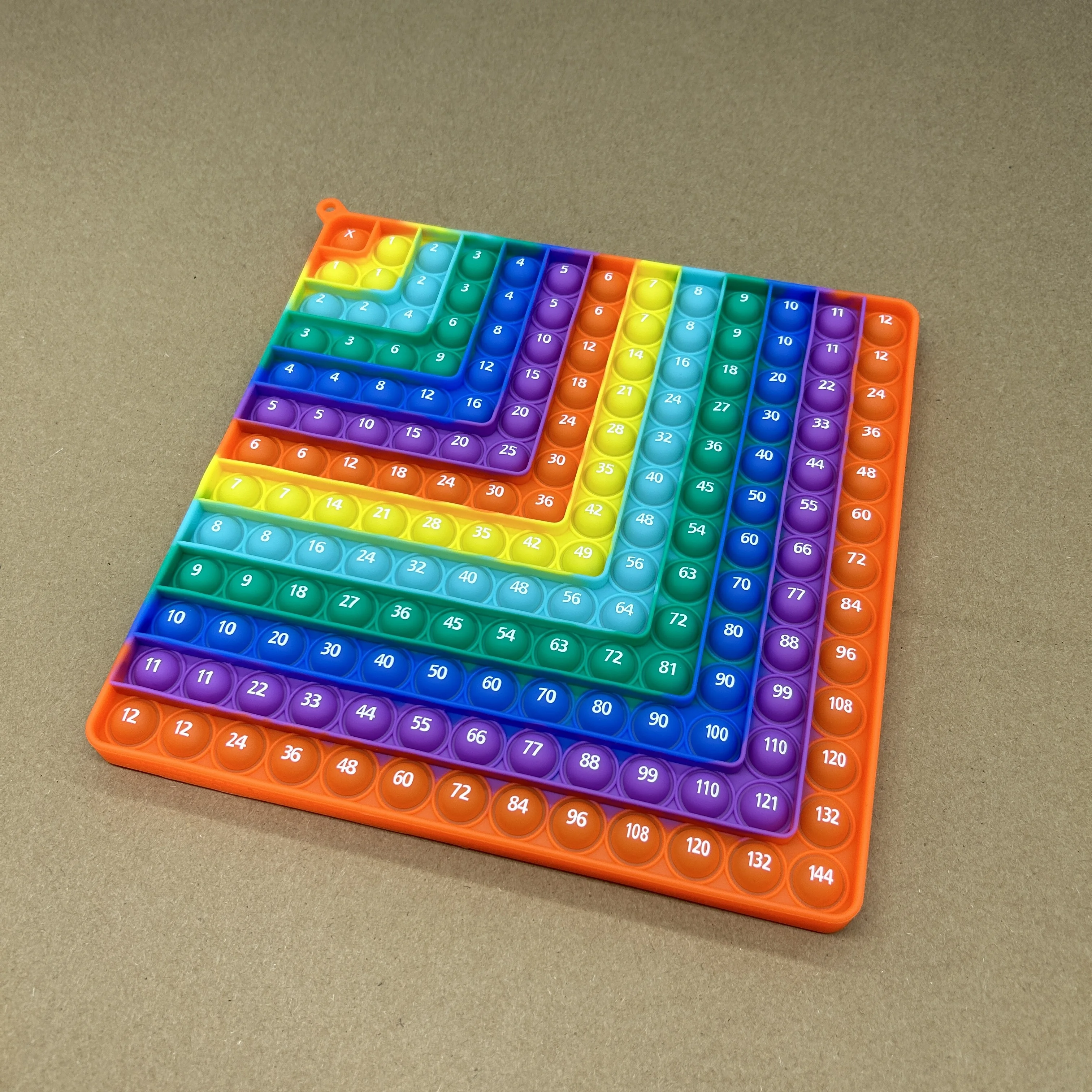 1-12 brinquedos de aprendizagem de matemática, adição de multiplicação, gráfico de tempos de matemática, jogos de tabuleiro de bolhas, presentes para crianças de classe