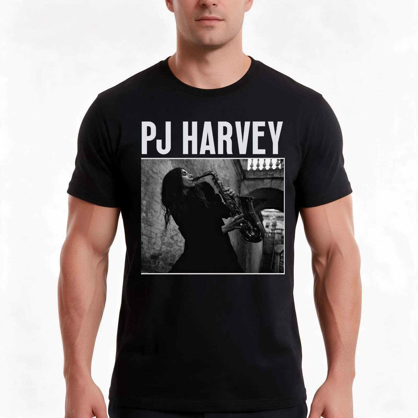 PJ Harvey Polly Jean Harvey Classic Signature Album T-Shirt Summer Casual Cotton Tee Oversized Streetwear Tops 100% Cotton