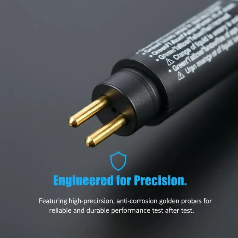 Brake Fluid Checker Pen 5 LED Indicator Compact Brake Oil Test Tool Car Truck Motorcycle Maintenance Diagnostics