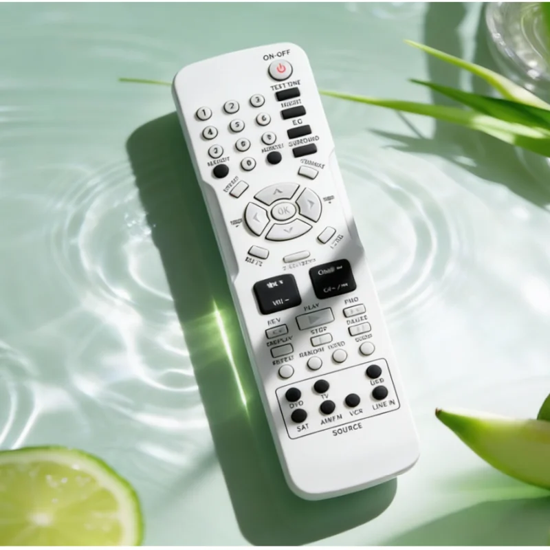 

Remote control is compatible with RCA surround sound receivers RT2906, RT2910 home theater systems, RT2760, RT2770 RCR192AB1