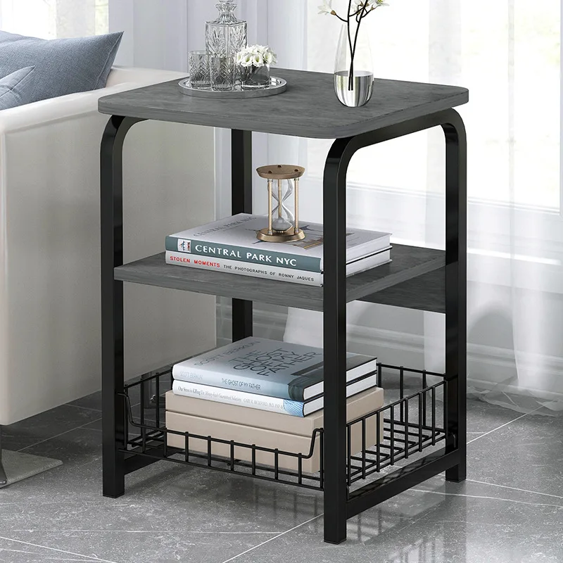 JOYLIVE coffee sofa side cabinet small coffee table mini table bedroom small bedside table marble coffee coffee table cabinet