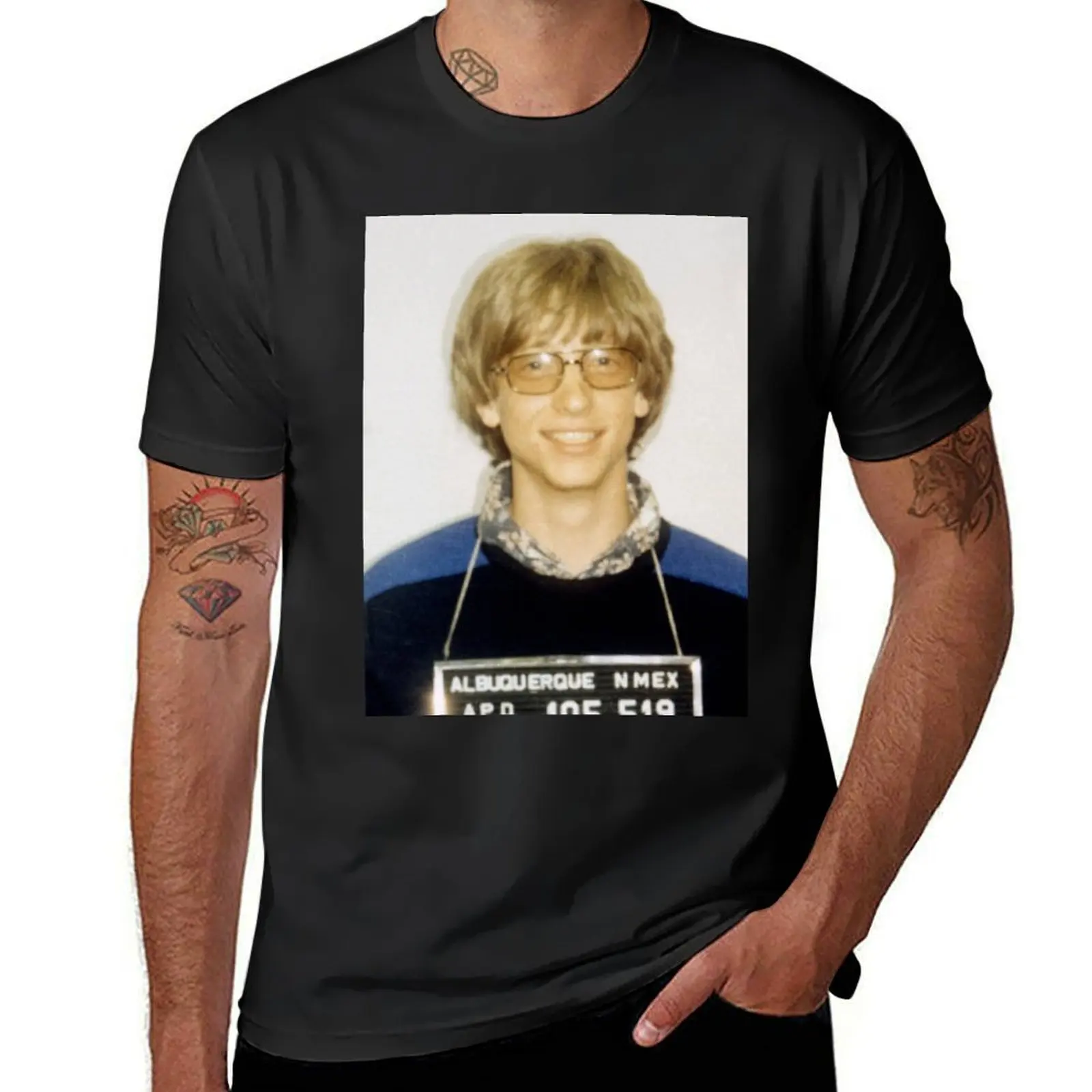 bill gates T-Shirt Aesthetic clothing boys whites mens t shirts