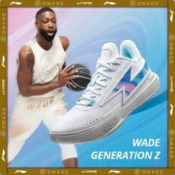 Li-ning hommes WADE génération Z sur terrain chaussures de basket-ball respirant portable coussin doublure fils de Flash chaussures d'équipe de base ABPU027