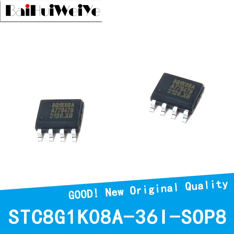 10PCS/LOT STC8G1K08A STC8G1K08A-36I-SOP8 STC8G1K08A-36I Single-Chip Microcomputer SOP-8 New Good Quality Chipset