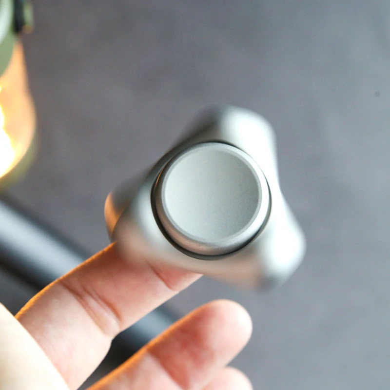 Fidget Spinner de acero inoxidable, giroscopio silencioso de 3 puntos para aliviar el estrés, juguetes de enfoque EDC ADHD a granel para adultos, regalos de oficina