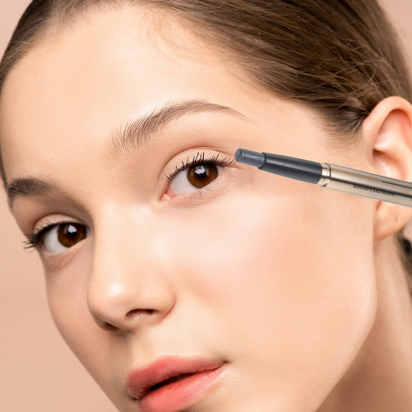 

Eye Shadow Stick Dual Ended Portable Makeup Tool For Women Eyeshadow Brush Applicator Smooth Blending Precision Eye Makeup